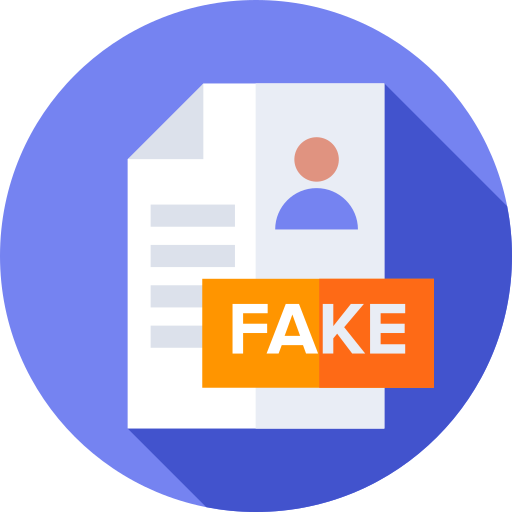 Fake Flat Circular Flat icon