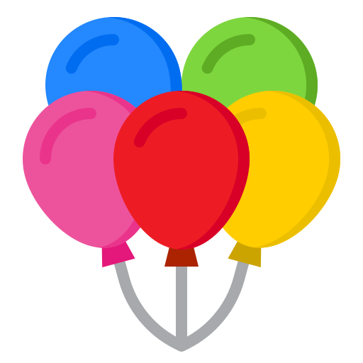 Air balloon - Free birthday and party icons