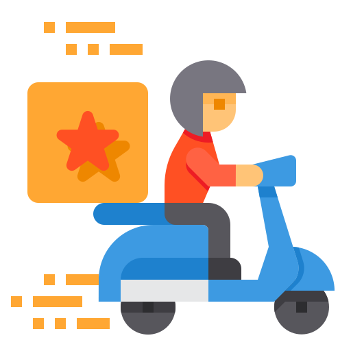 Delivery free icon