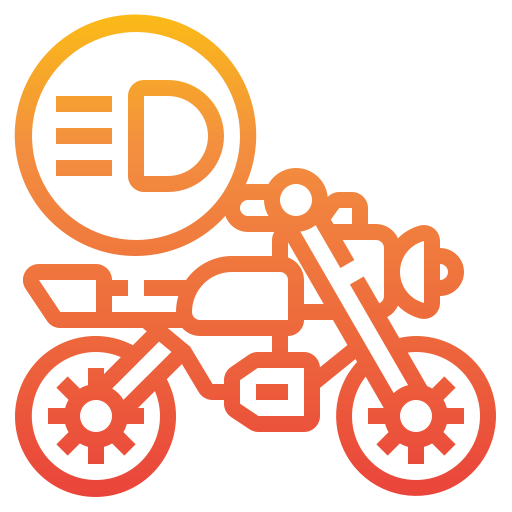 motocicleta icono gratis