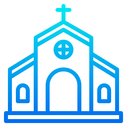 Church srip Gradient icon