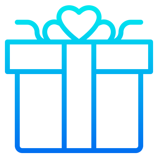 caja de regalo icono gratis