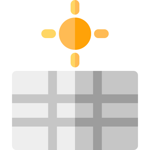 panel solar icono gratis