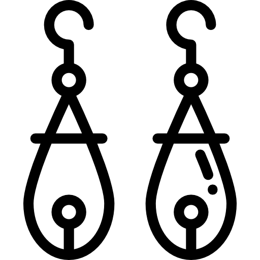 귀걸이 무료 아이콘 귀걸이 무료 아이콘