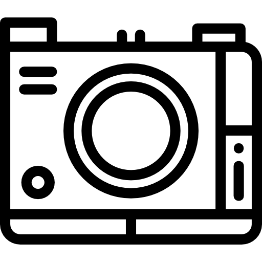 cámara fotográfica icono gratis