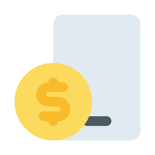 Mobile Banking Generic Flat Icon