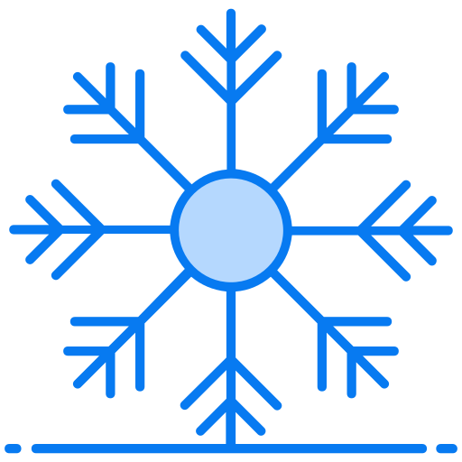 Snowflake Generic Blue icon