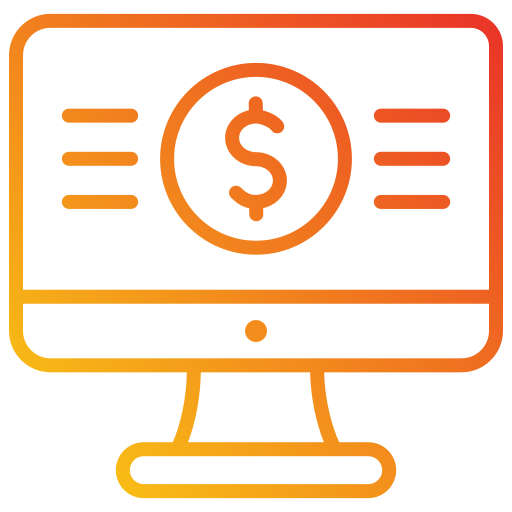 Online money free icon Online money free icon