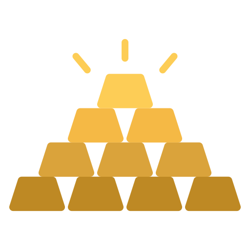 Gold Ingots - Free business and finance icons