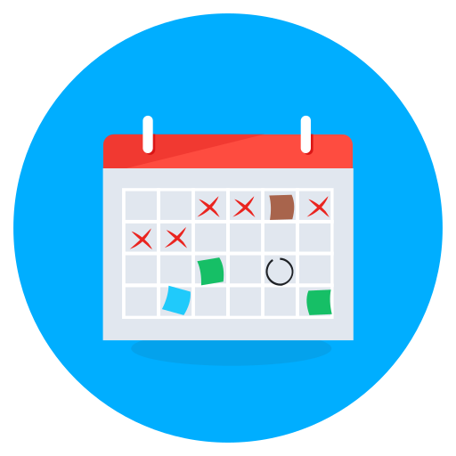 calendario icono gratis