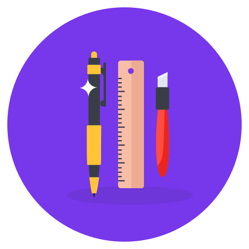 papeterie Icône gratuit