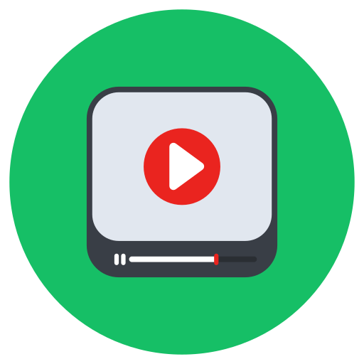 Video streaming Generic Circular icon