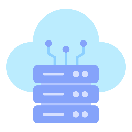 Cloud computing Generic Flat icon