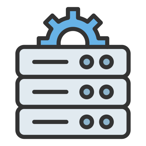 gestión de base de datos icono gratis