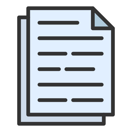 File Generic Outline Color icon