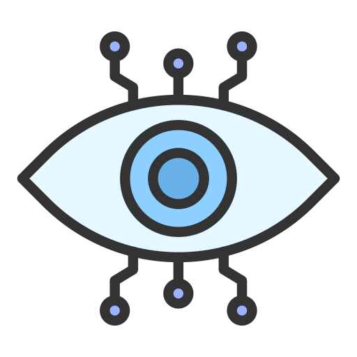 Vision Generic Outline Color icon