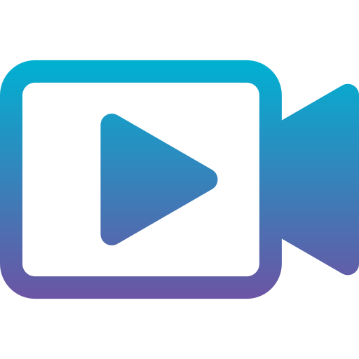 cámara de video icono gratis