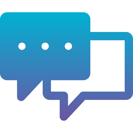 Message Generic Flat Gradient icon