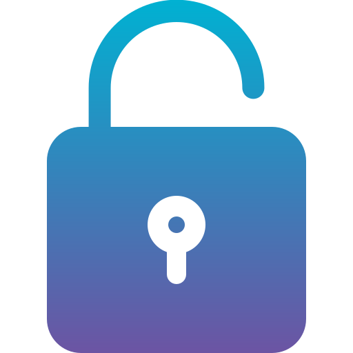 Unlock Generic Flat Gradient icon