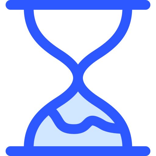 reloj de arena icono gratis