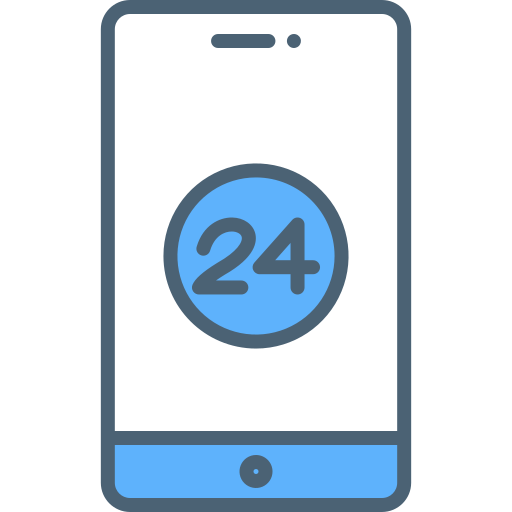 24 часа бесплатно иконка