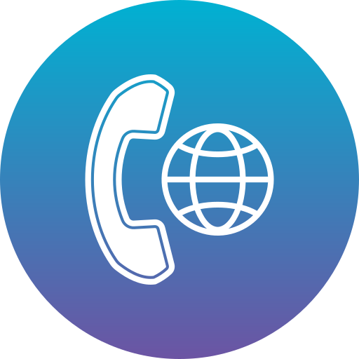 International call free icon International call free icon