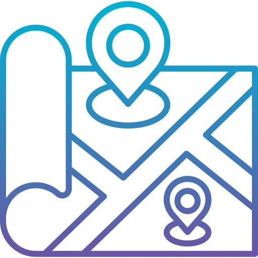 carte Icône gratuit