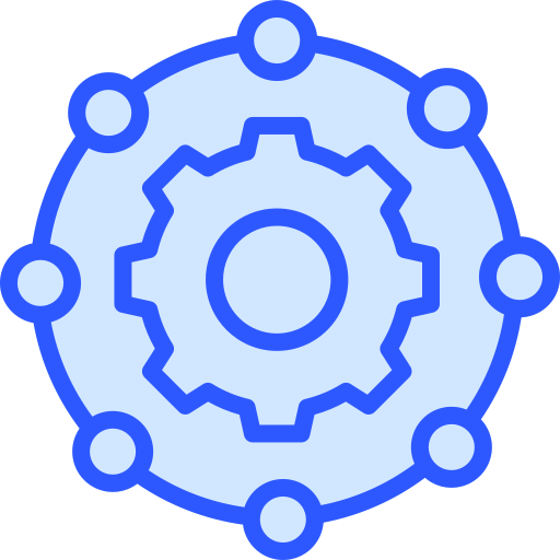 Process Generic Blue icon