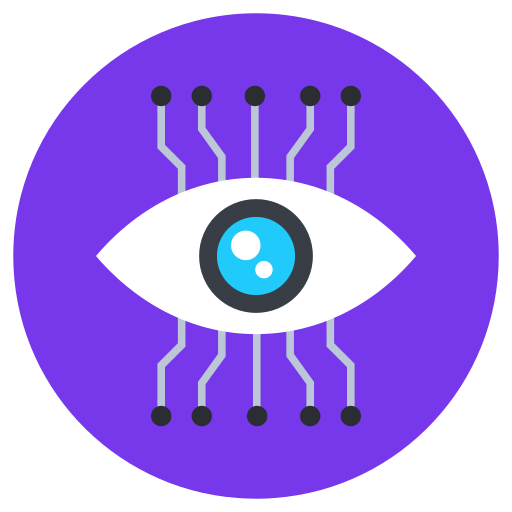 Cyber eye Generic Circular icon