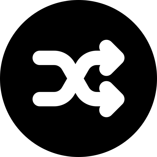 Shuffle free icon