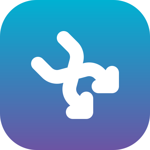 Shuffle arrows free icon Shuffle arrows free icon
