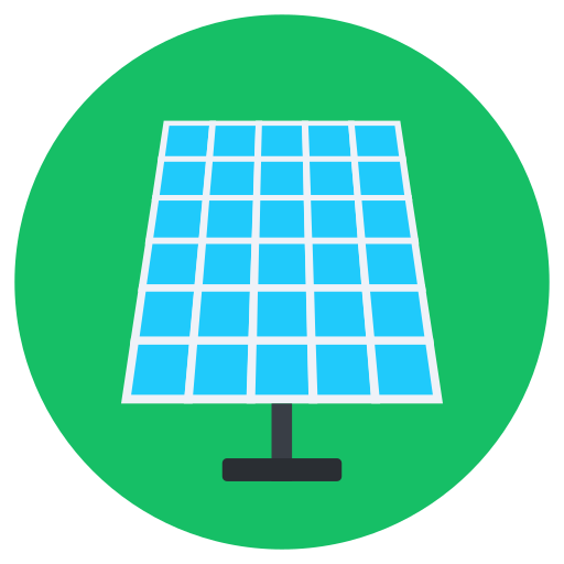 panel solar icono gratis