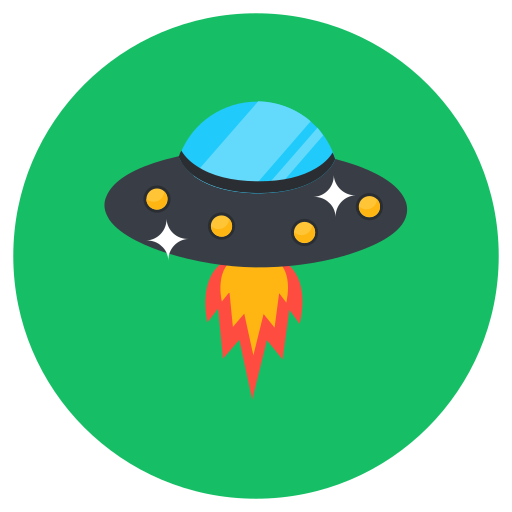 Spaceship Generic Circular icon