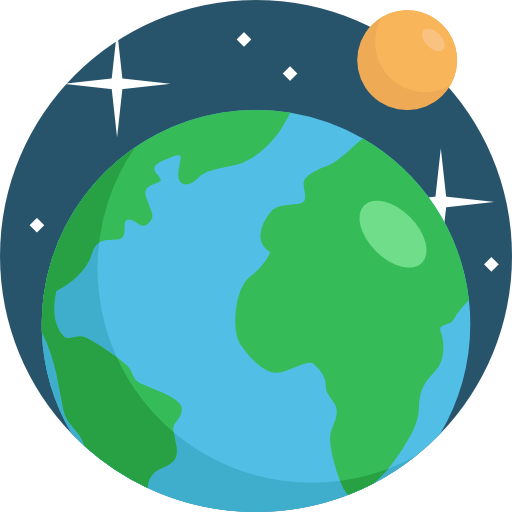 Planet earth free icon