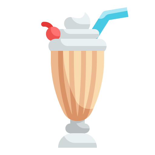 milkshake ícones em vetor livre criados por Made by Made Premium