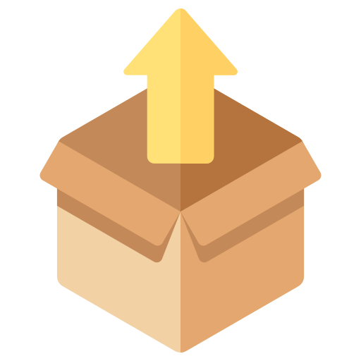 Unpacking free icon