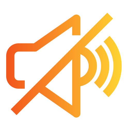 sin sonido icono gratis
