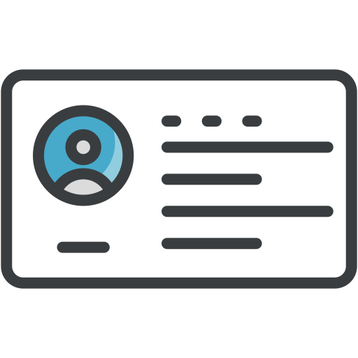 명함 무료 아이콘