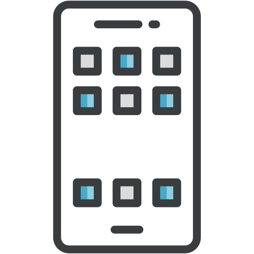 aplicación movil icono gratis