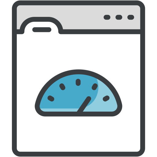velocidad de página icono gratis