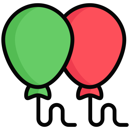 Balloons free icon