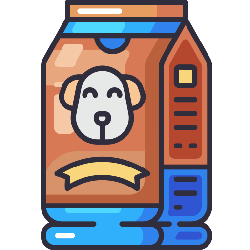 alimentos para mascotas icono gratis