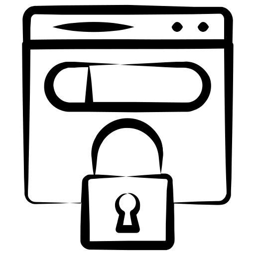Web lock free icon
