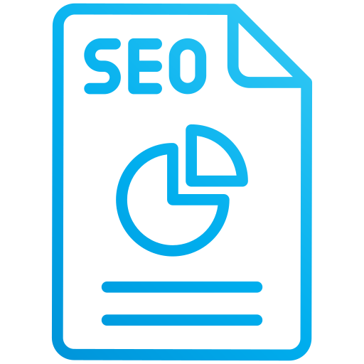 Seo report Generic Gradient icon