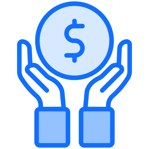 Save money Generic Blue icon