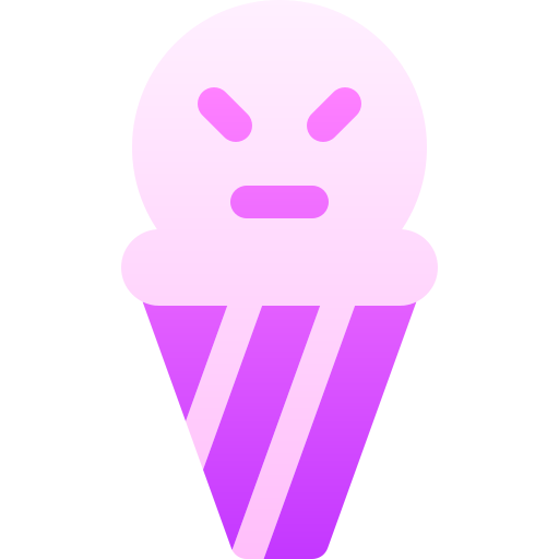 cucurucho de helado icono gratis