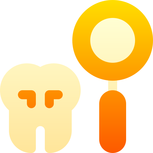 chequeo dental icono gratis