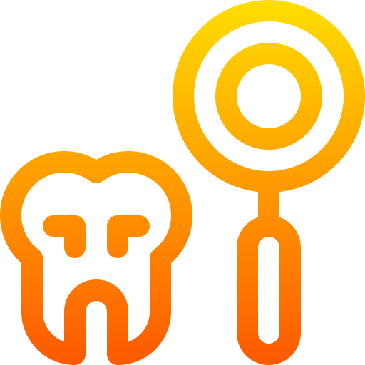 chequeo dental icono gratis