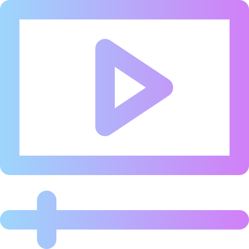 reproductor de video icono gratis