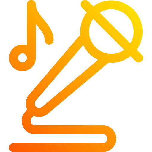 노래방 무료 아이콘